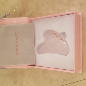 Rose Quartz Gua Sha Facial Massager